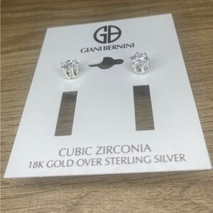 Giani Bernini Cubic Zirconia 18k Gold Over Sterling Silver